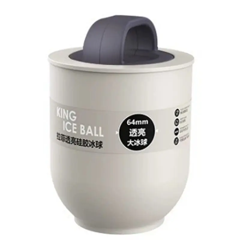 

ABBP-Ice Ball Mold Clear Whiskey Large Food Grade Ice Mold Large Round Ball Ice Tray