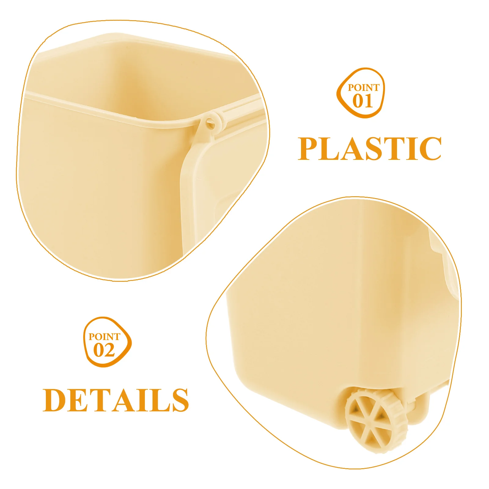 

4pcs Mini Desktop Trash Can Small Waste Bin With Removable Lid Compact Garbage Container For Office Home Makeup Pencil Storage