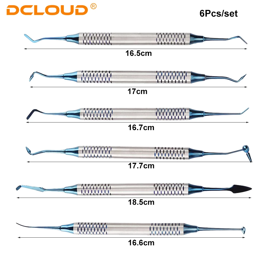 Dental Composite Resin Filling Set Spatula Aesthetic Restoration Resin Filler Tool Dentistry Instrument Material Autoclavable