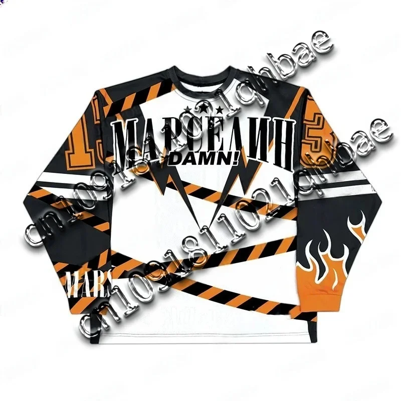 

Harajuku Casual Baseball Jersey Tops Oversized Classic Clothing Y2K Streetwear марселин Jersey Long Sleeves T-shirt Men Women