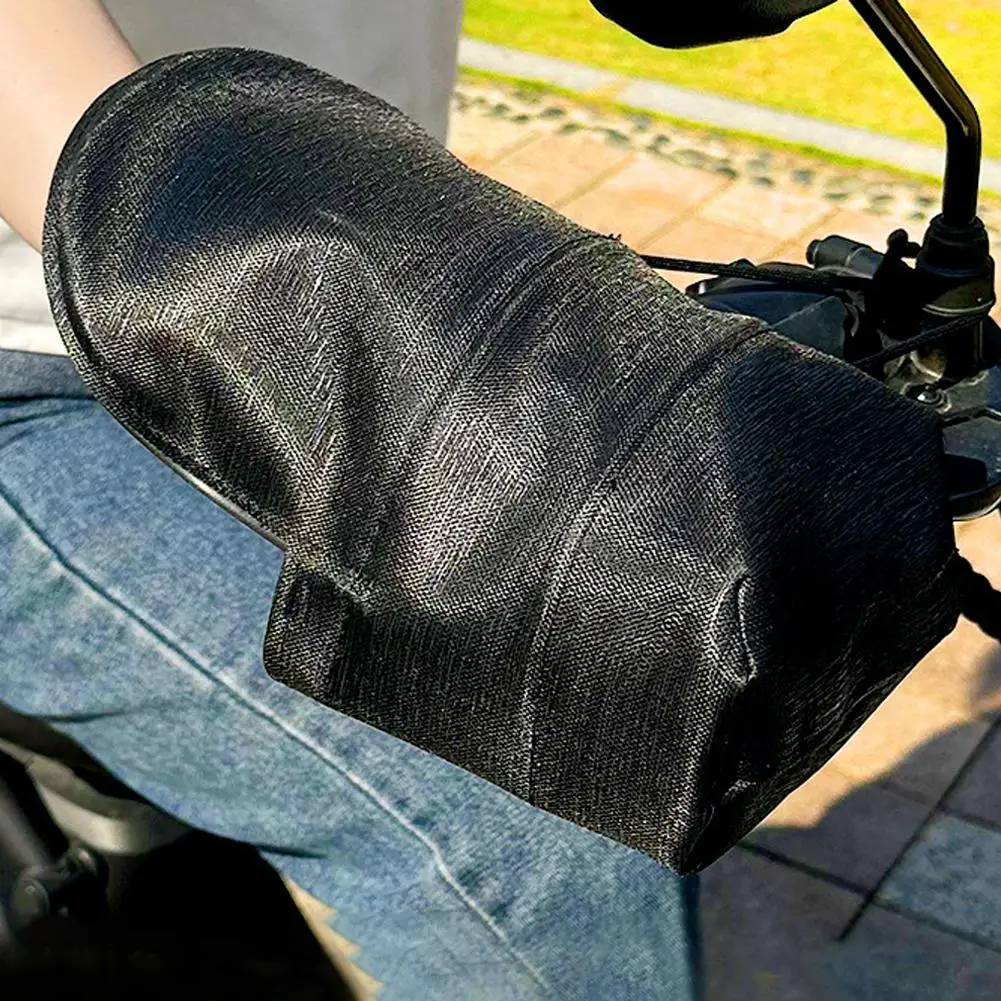 Motorcycle Handlebar Sunscreen Gloves Hand Guard Cover Summer Sunscreen Heat Shading Gloves