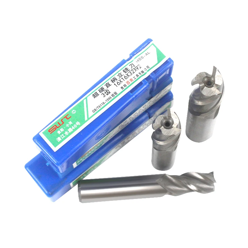 New 2F/3F/4F Flute 2mm/3mm/4mm/5mm/6mm HSS & Aluminium Endmill Milling Cutter CNC Bit Milling Machine Tools Cutting Tools