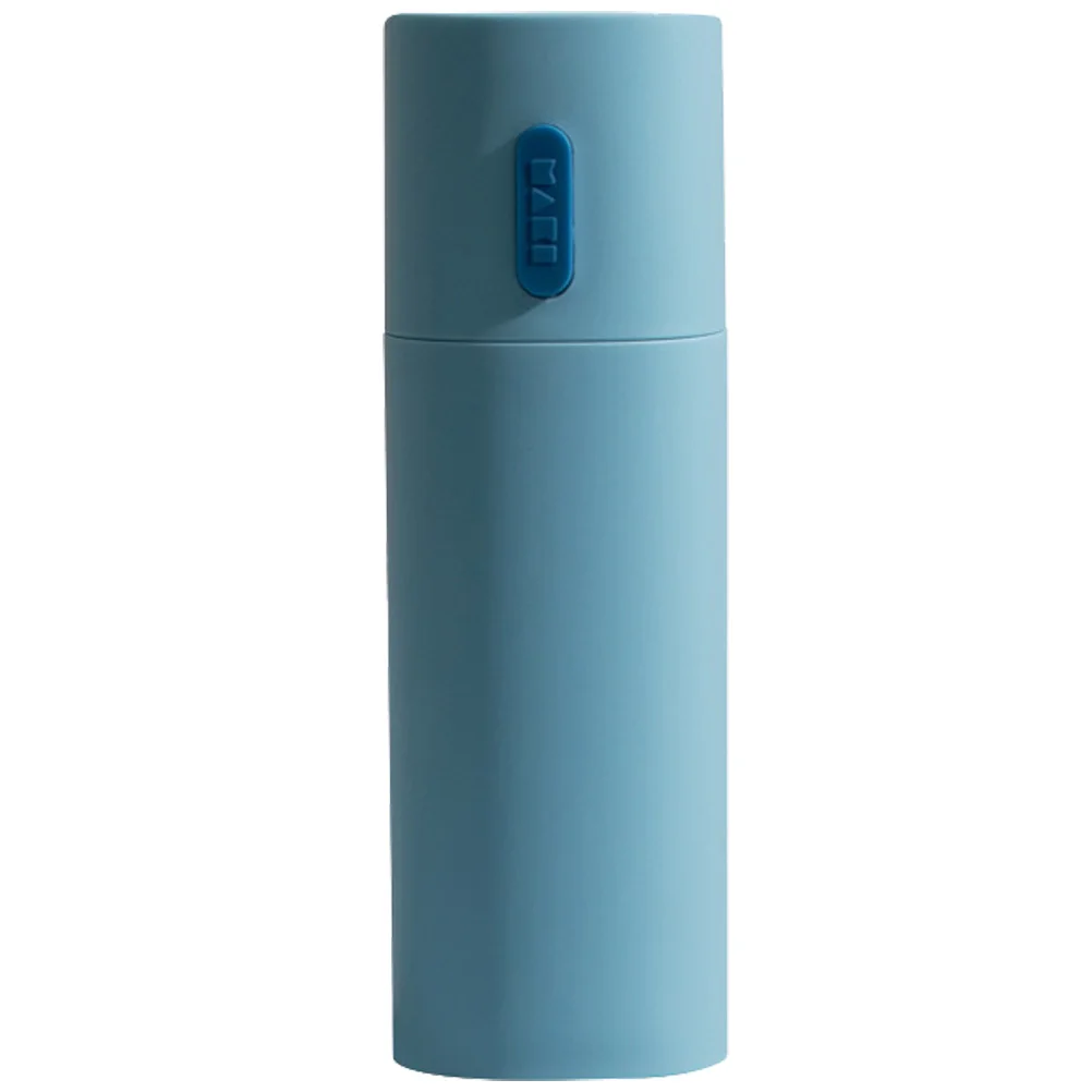 

Toothbrush Toothpaste Storage Box Portable Travel Case Holder Blue Compact Size Keeps Clean No Scratches Suitable Business