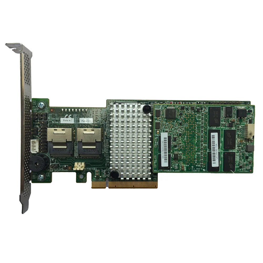 

Original MegaRaid 9270CV-8I RAID Array Card 1G Cache SSD Acceleration PCIe 3.0 Controller Control Card 6Gbps SAS/SATA