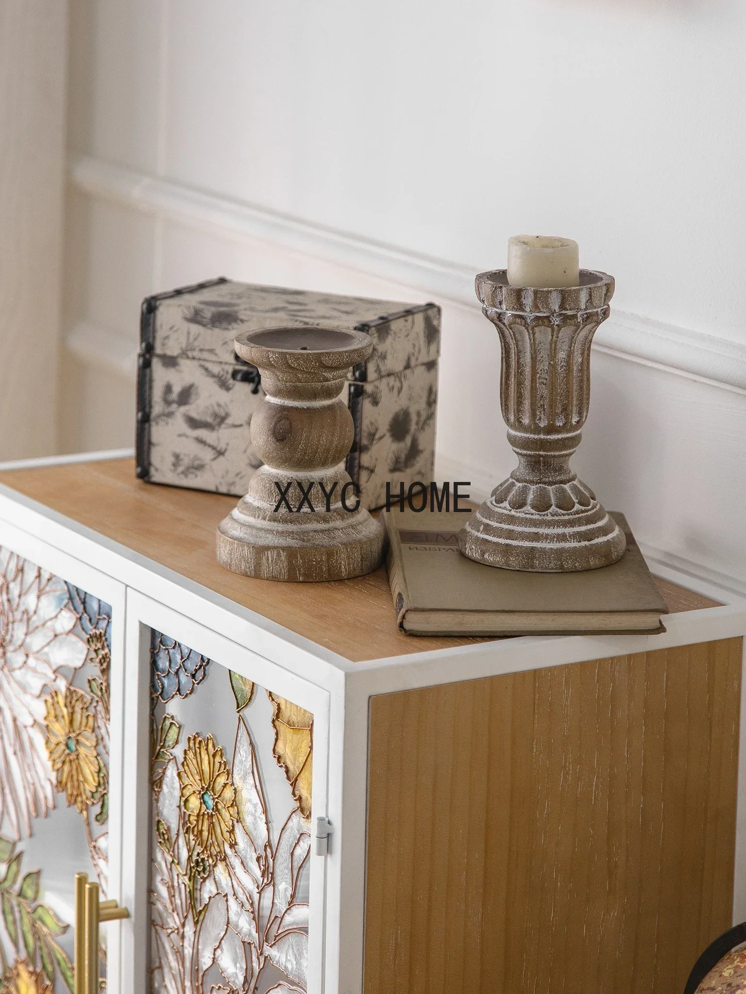 Sideboard Storage Rack Industrial Style Entrance Cabinet Living Room Wine Cabinet Locker