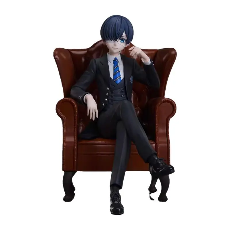 

В наличии: Оригинальная коллекционная фигурка Ciel Phantomhive из аниме «Тёмный дворецкий: Школа-интернат» – модель персонажа, игрушка, подарок