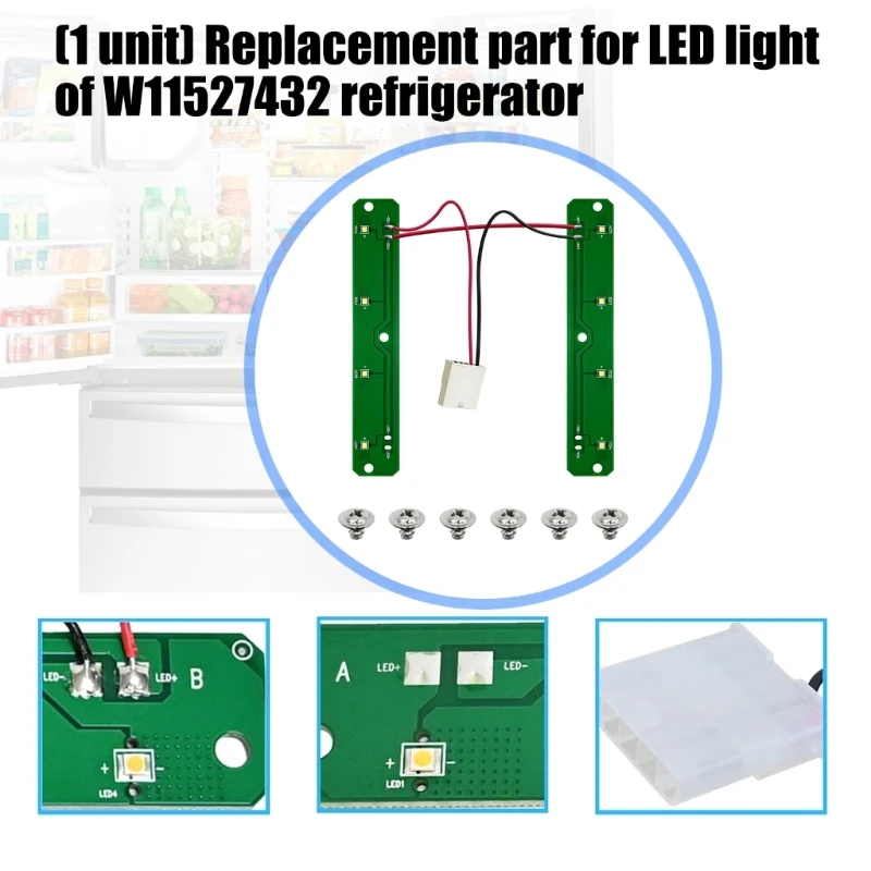 High Quality Fridge Interior Lighting Enhancer Smooth Even Effect