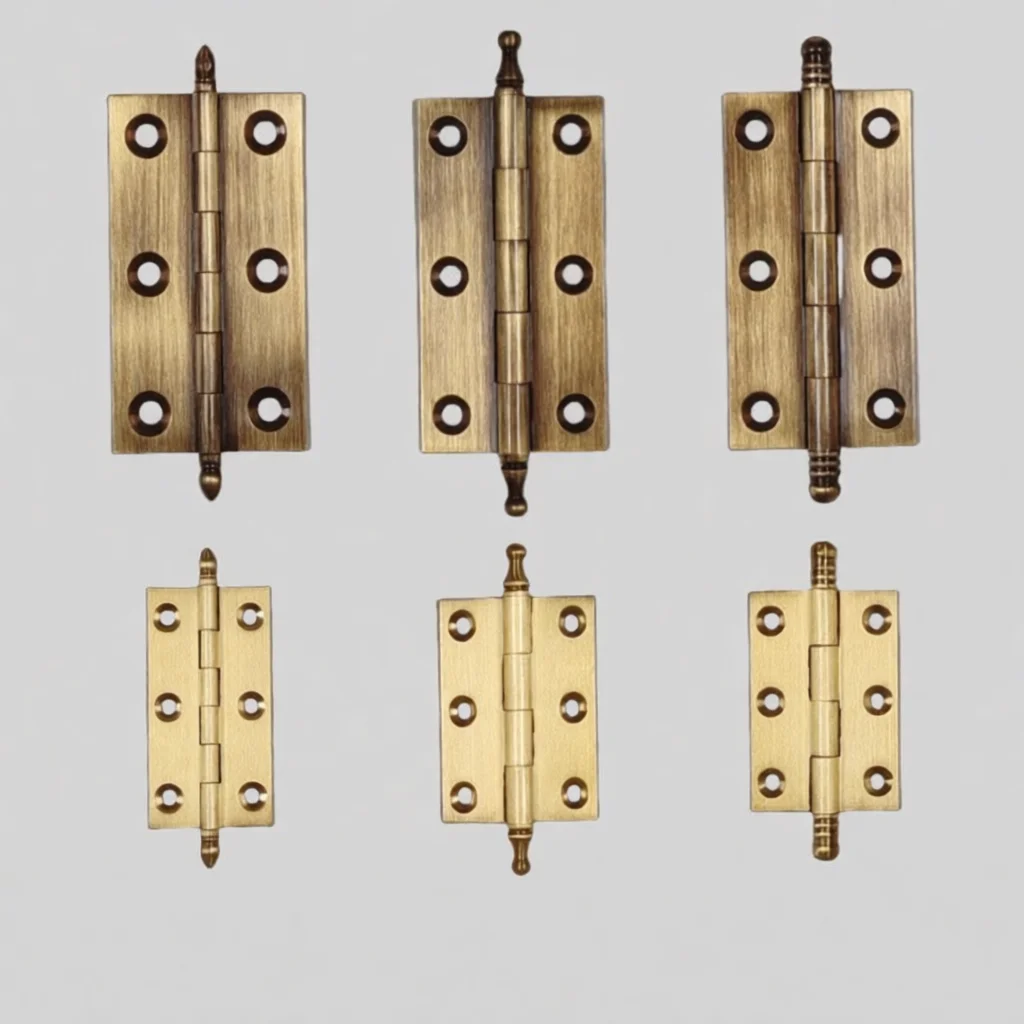 Solid Brass Hinge Cabinet Door - Vintage Furniture Hardware Replacement recension och pris