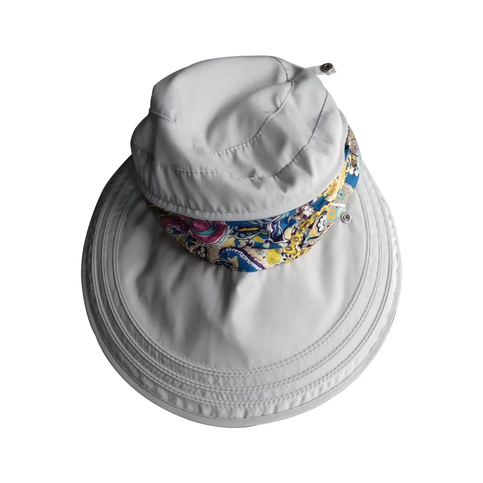 Womens Sun Hat Comfortable Fashionable Packable Foldable Bucket Hat with Neck Flap Visor Hat for Climbing Commuting Vacation