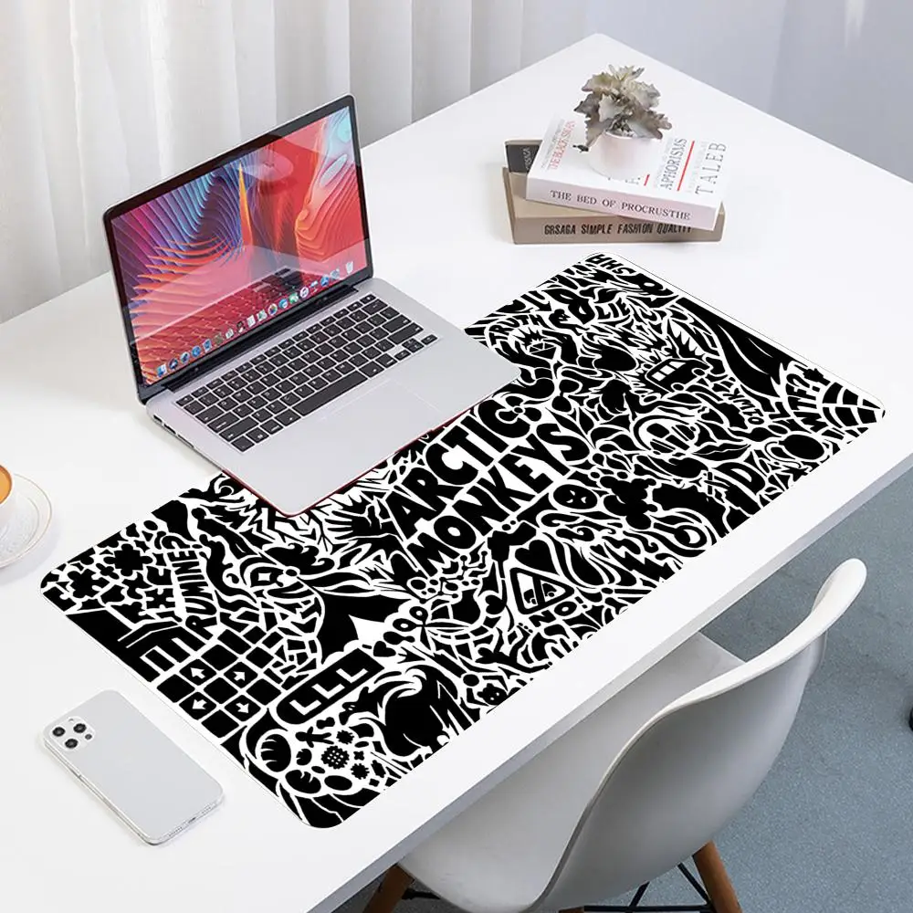 Fashion Arctic Cool Monkeys Mouse Pad Large Anime Desk Mat Luxury Desktop Cartoon Gaming Gamer Keyboard Office Computer Cushion