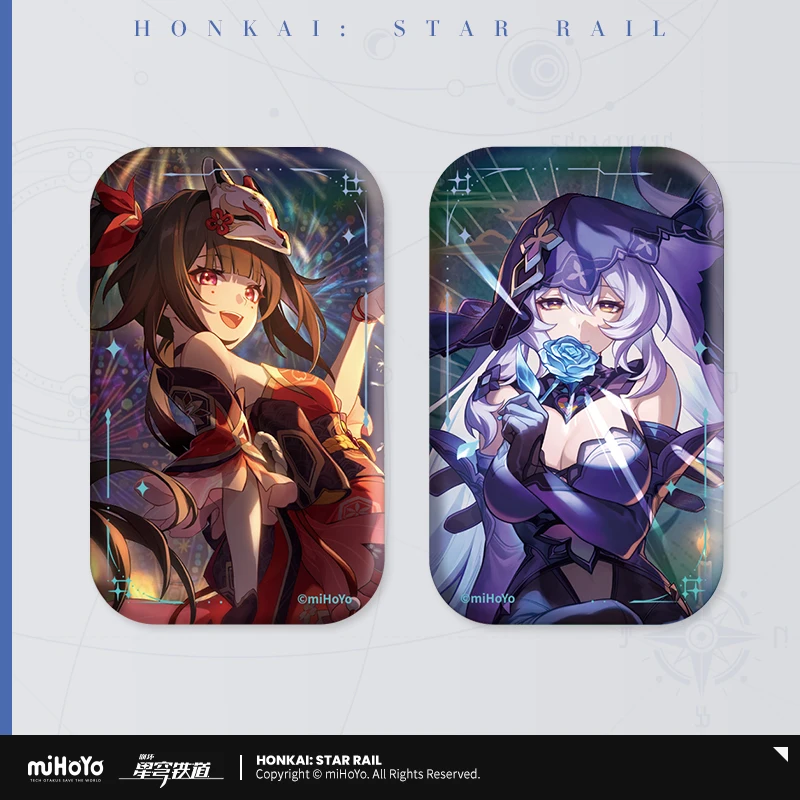 Game Honkai: Star Rail Light Cones Series Tinplate Badges Brooch Metal Pins Mihoyo Official Products Pre-sale