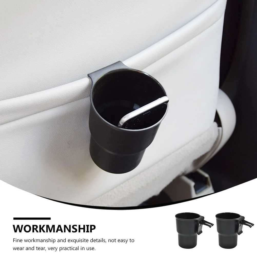 

2pcs Storage Box Cup Holder Trash Bin Car Container Beverage ganizer Multi functional Storage Solution Practical Long lasting