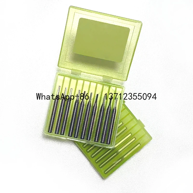 

10PCS AAA 3.175x1x4x38mm Two Flutes Straight Slot Bit Wood Cutter CNC Solid Carbide Two Double Flute Bits CNC Router Bits