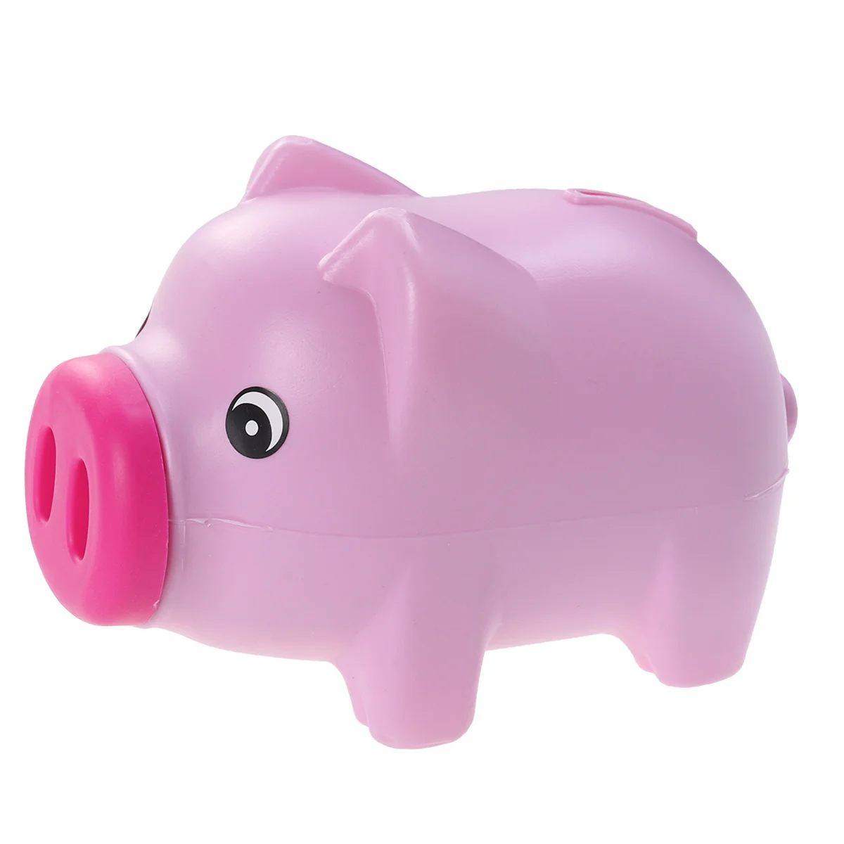 Plastic Spaarpot Munt Bank Spaarpot Spaarpot Kinderkamer Decor Rose Rood Moedigt Kindbesparend Schattig Tafelplank aan