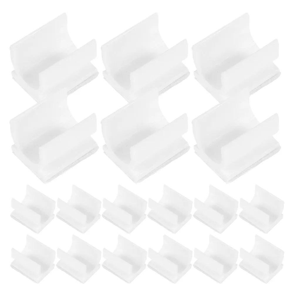 50Pcs Marker Clip Holder Self Adhesive Pen Holder Clip For Bulletin Board Accessories Event Planner Compact Whiteboard