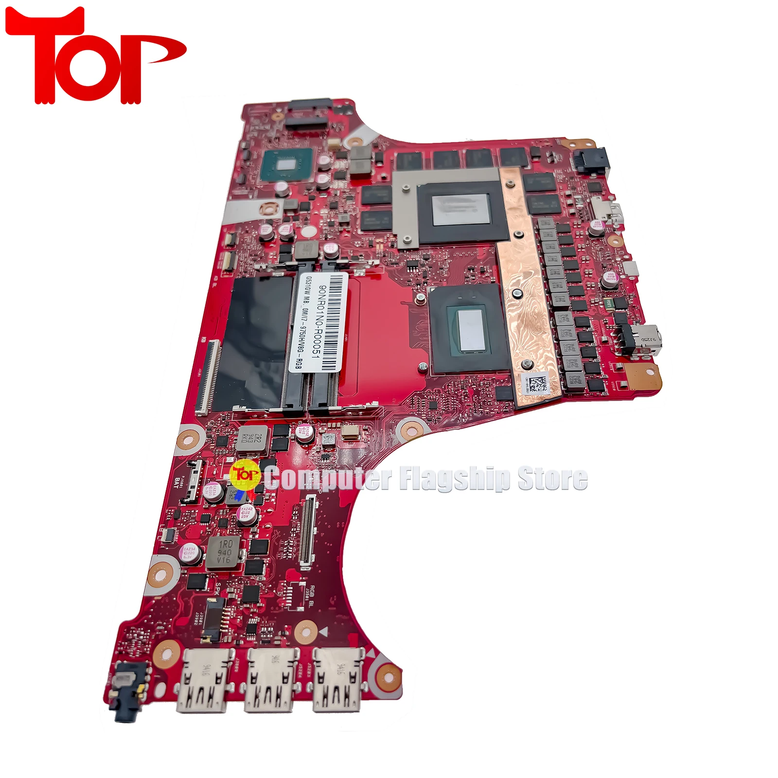 Imagem -05 - Placa-mãe para Laptop Asus Rog Strix Scar Iii Kefu G531gu G531gv G731gv G731gv G731gv G731gv G731gu Placa-mãe