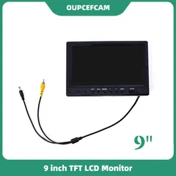 9inch TFT LCD Monitor Display With DVR Video Recording Function 8GB SD Card Fit Underwater Camera Industrial Endoscope WP70 WP71