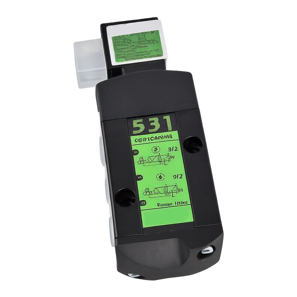 SCG531C001MS SCG531C017MS DC24V 5 2 Way Solenoid Valve DN6 Aluminum Alloy Pneumatic Control Valve for Automation Systems