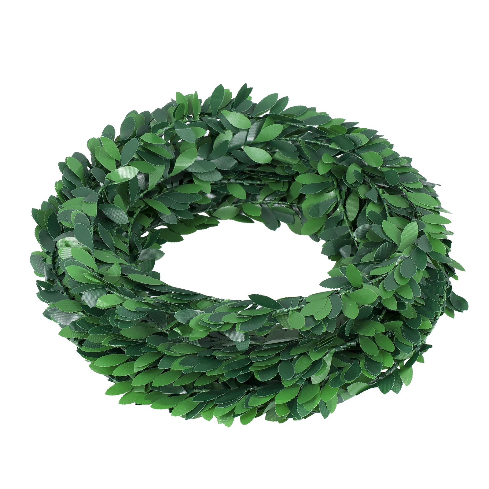 

7.5Ft Artificial Garland Foliage Green Leaves Simulated Vine Wedding Party Home Decor Hanging Garland Diy Headbands