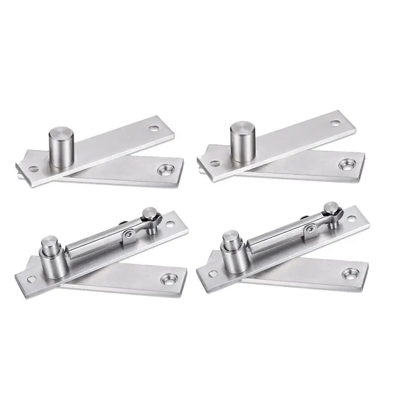 A67P-Heavy Duty Pivot Hinge For Wood Door, Door Hinge For Secret Door, With 360 Degree Rotation, Invisible Pivot 2Pcs