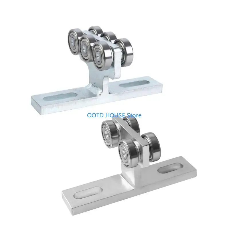103A Solid Steel Wheel Trolley Assembly for Enhanced Strength, 540lbs Load Bearing