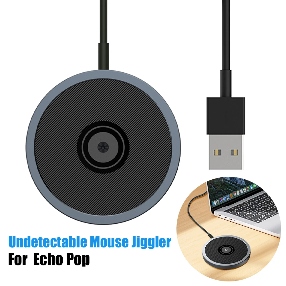 

L218 Необнаружимая оптическая мышь Jiggler Ультра-тихий автоматический шейкер для перемещения мыши Wiggler для хранения компьютера, ПК, ноутбука Alive Awake