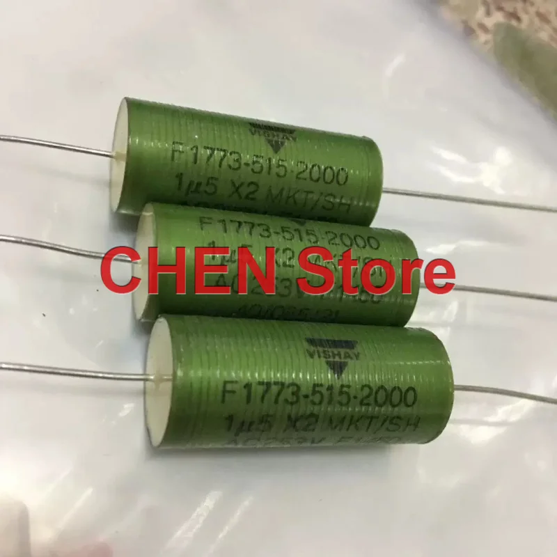 

4PCS/10PCS Original VISHAY ERO F1773 1.5UF 253VAC 18X40MM Audio axial capacitor 1U5 free shipping F17735152000