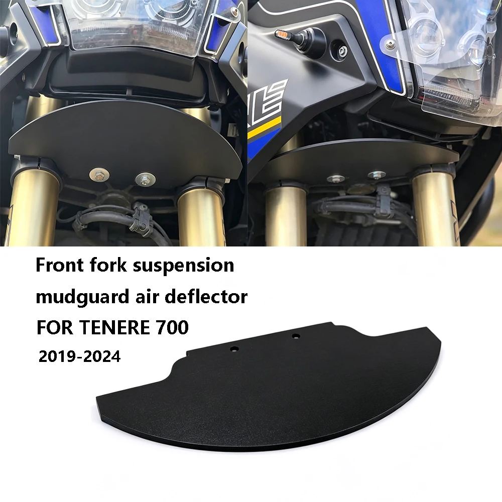 Deflettore d'Aria per Forcella Anteriore Moto, Parafango per Yamaha TENERE 700 T700 T7 Tenere7 2019-2024