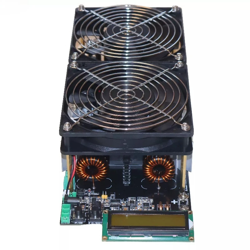 

Heavy Duty 2500W ZVS Induction Heating Board, Metal Melting Machine with Coil and Crucible, Water Pump and PSU
