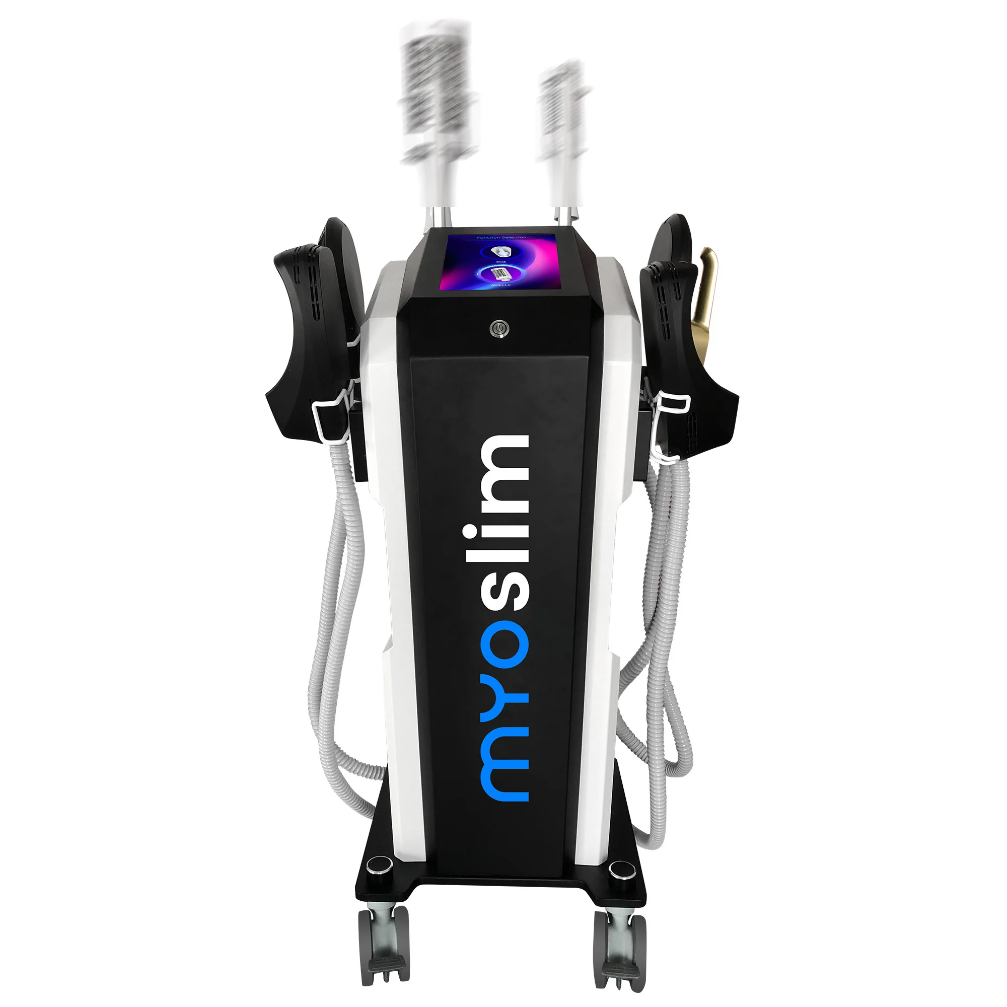 2025 New EMS Myoslim neo HI-EMT With Roller Massage Burn Fat And Build Muscle Fat Loss Body Sculpting Machine 6 in 1
