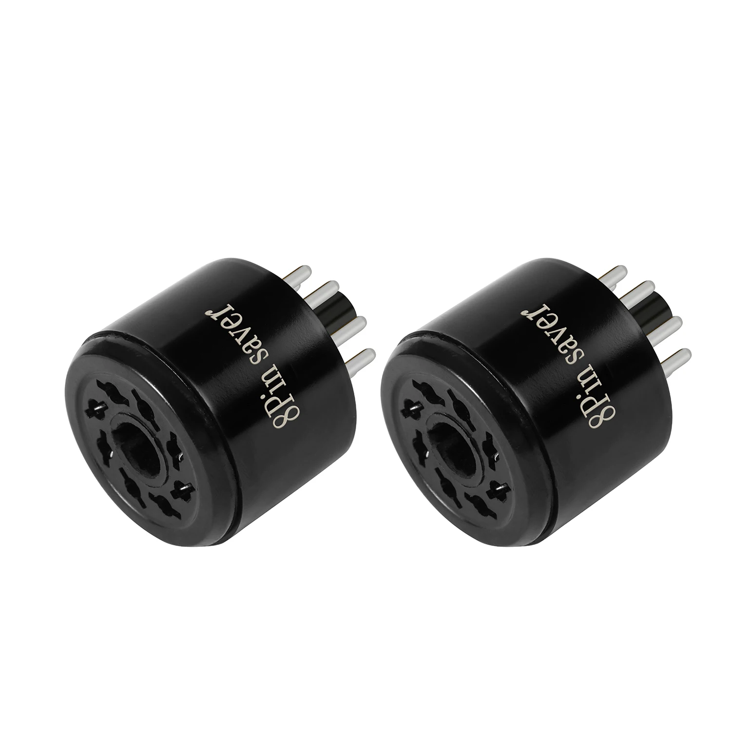 Preto 8pin octal tubo de vácuo soquete saver kt88 el34 274b 5u4g 6sn7 kt66 6l6 6v6 5881 6550 cv181 6sl7 gz34 6ca7 5ar4 kt100 kt120