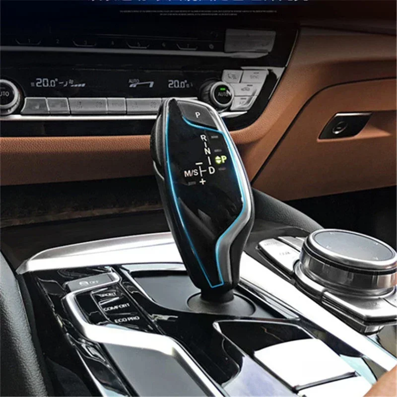 Gear Shift Knob Panel Cover M Emblem Stickers for BMW 5 7 6 Series GT X3 X4 G31 G30 F90 G32 F13 F12 G11 G12 G01 F25