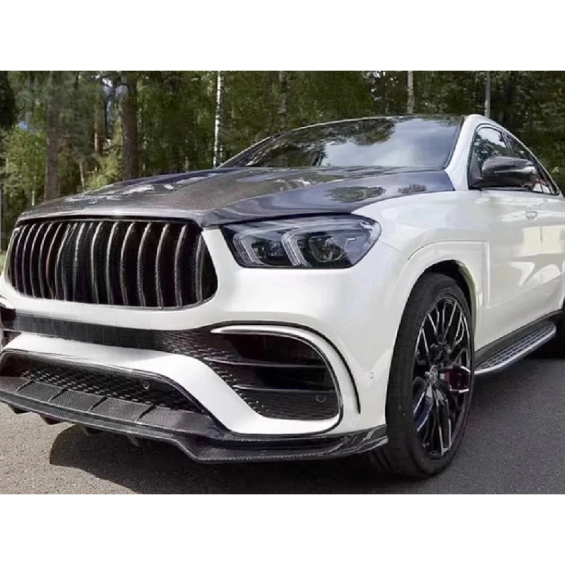

High Quality LD Style W167 GLE Coupe Dry Carbon Fiber Body Kit Front Lip Rear Diffuser Rear Spoiler 2020-2023