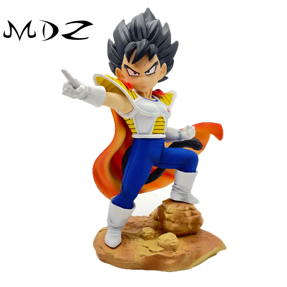 

Anime Dragon Ball Z 23cm Vegeta Childhood Figure Vegeta Action Figure PVC Model GK Gifts Boxed Collectible Figurines for Kids