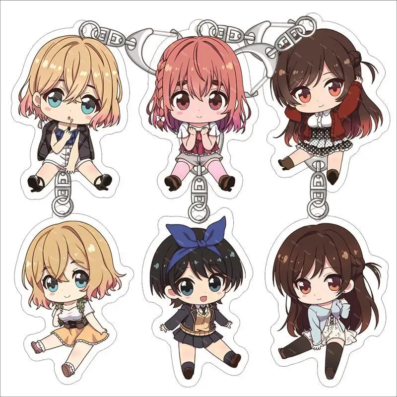 Rent Girlfriend  llaveros Asami Nanami Asami Nanami  breloczek keychain