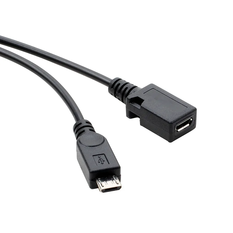 2 w 1 kabel OTG zamiennik dla kija przeciwpożarowego 4K kompatybilny z telefon z systemem Android tabletem Micro USB Host z zasilaniem Micro USB