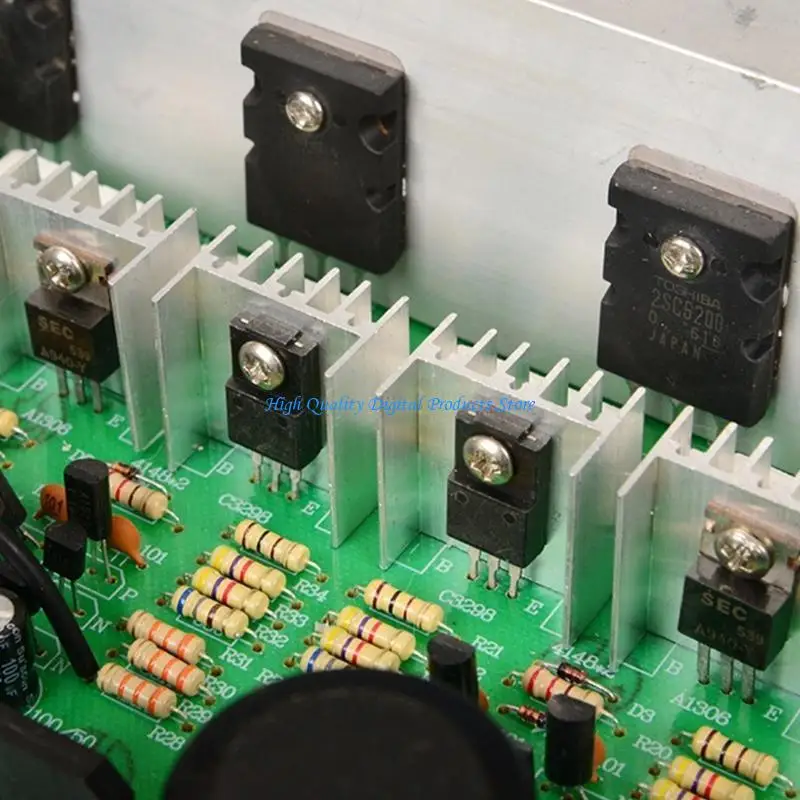

U2JE Mono AD500W A1943/C5200 Highly Power Subwoofer Sound Amplifiers Board AC24-30V Heavy Bass Sound Amplificador Module