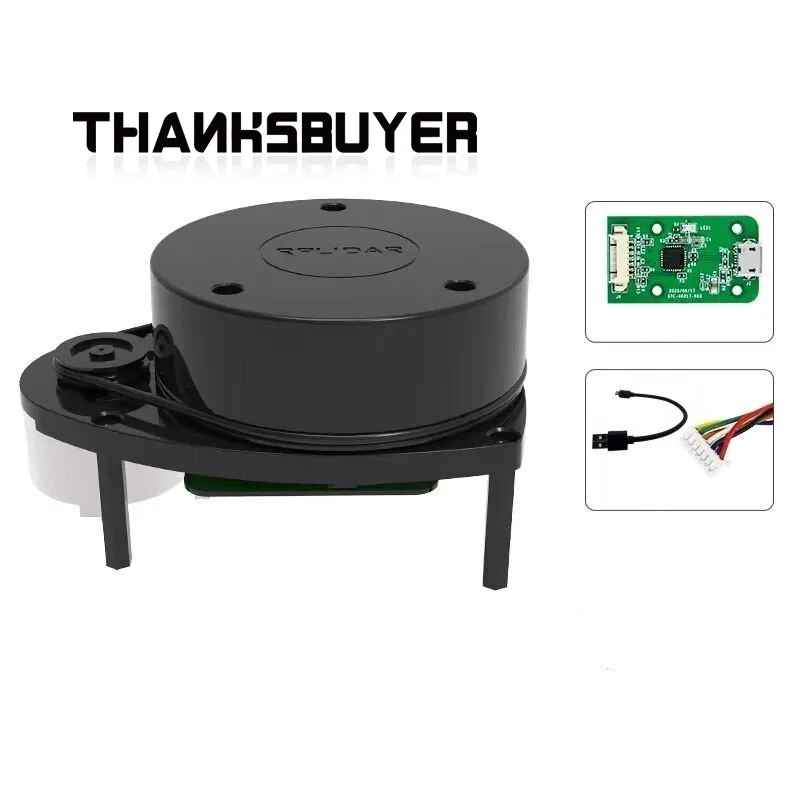 SLAMTEC RPLIDAR S3 S3M1 40m TOF LiDAR 360° Laser Range Scanner, Indoor & Outdoor Sensor for Large‑Screen Interactive Projects