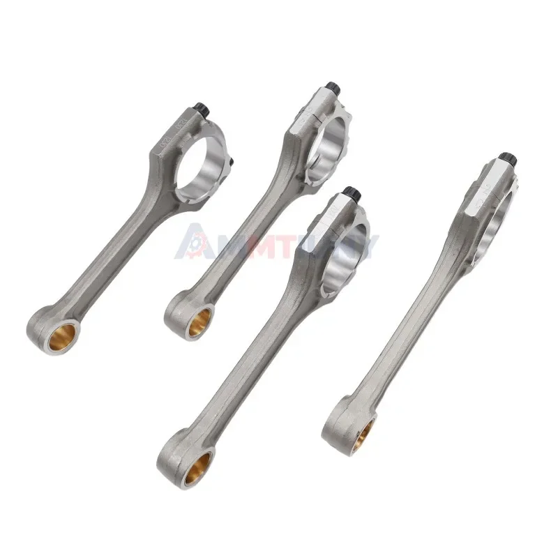 4PCS Connecting Rods kit 23510-2E001 23510 2E001 Fits for 2012-2019 Kia Soul 2014-2018 Hyundai Tucson Elantra / Elantra GT 2.0L