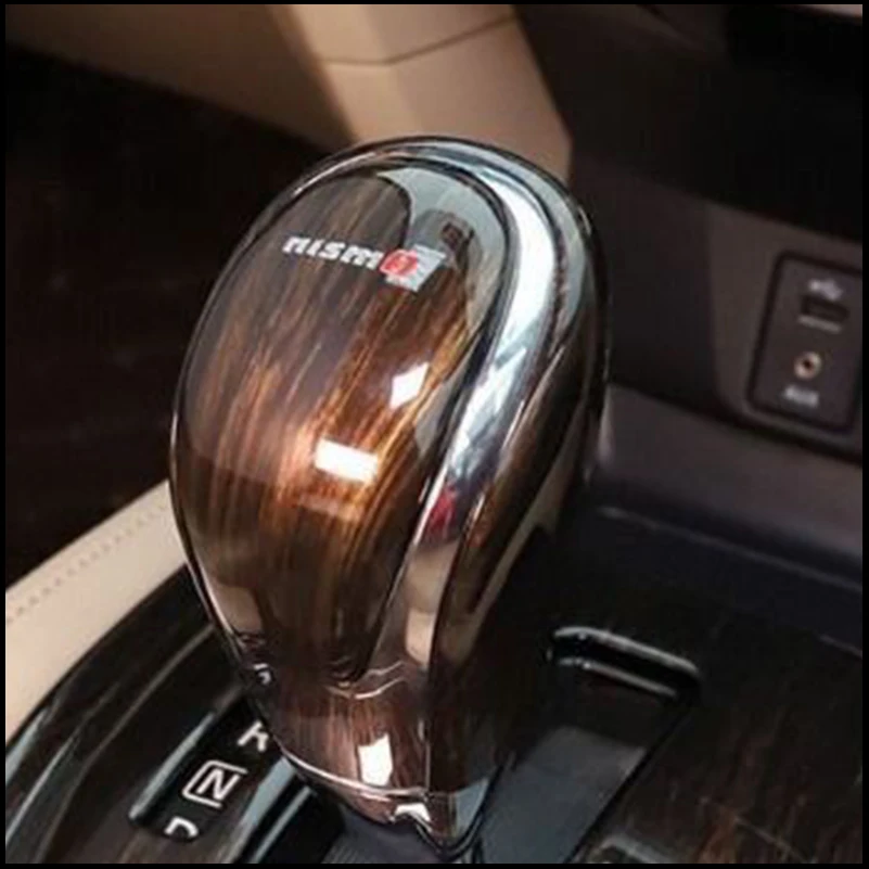 

For Nissan Qashqai J11 Rogue Sport 2014~2020 Gear Shift Lever Knob Cover Sticker Trim Decoration Styling Car Accessories Parts