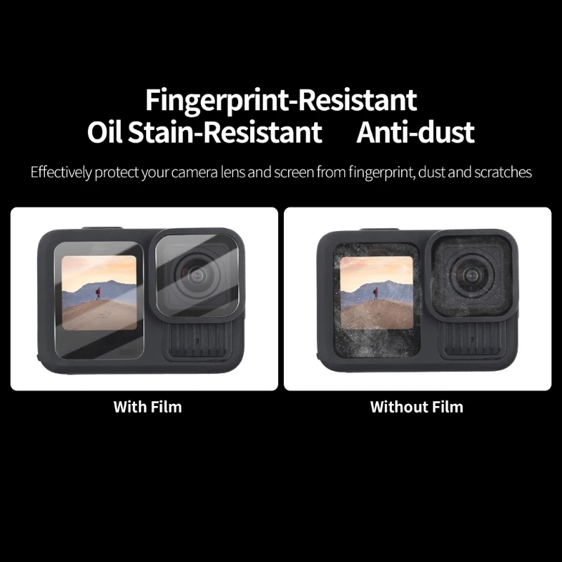 ฟิล์มกระจกนิรภัยใส R91A สำหรับ 13 Black กันรอยขีดข่วน ควบคุมการสัมผัสง่าย บาง 0.33 มม.