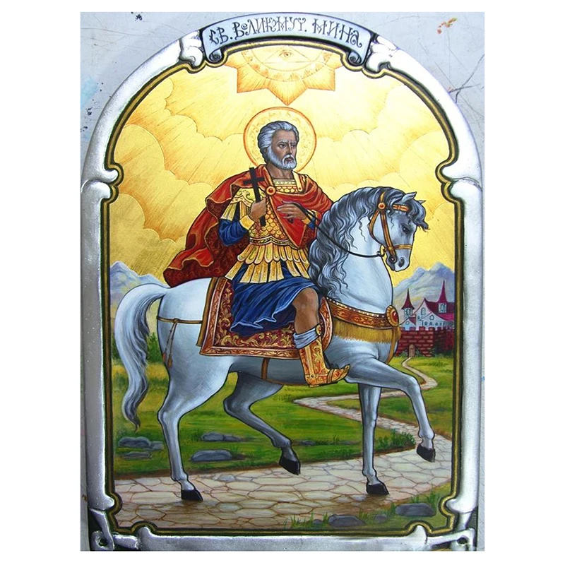 

DIY Diamond Embroidery Knight Horse Diamond Painting Cross Stitch Drill Mosaic Cross Stitch With Home Decor Religious missionary