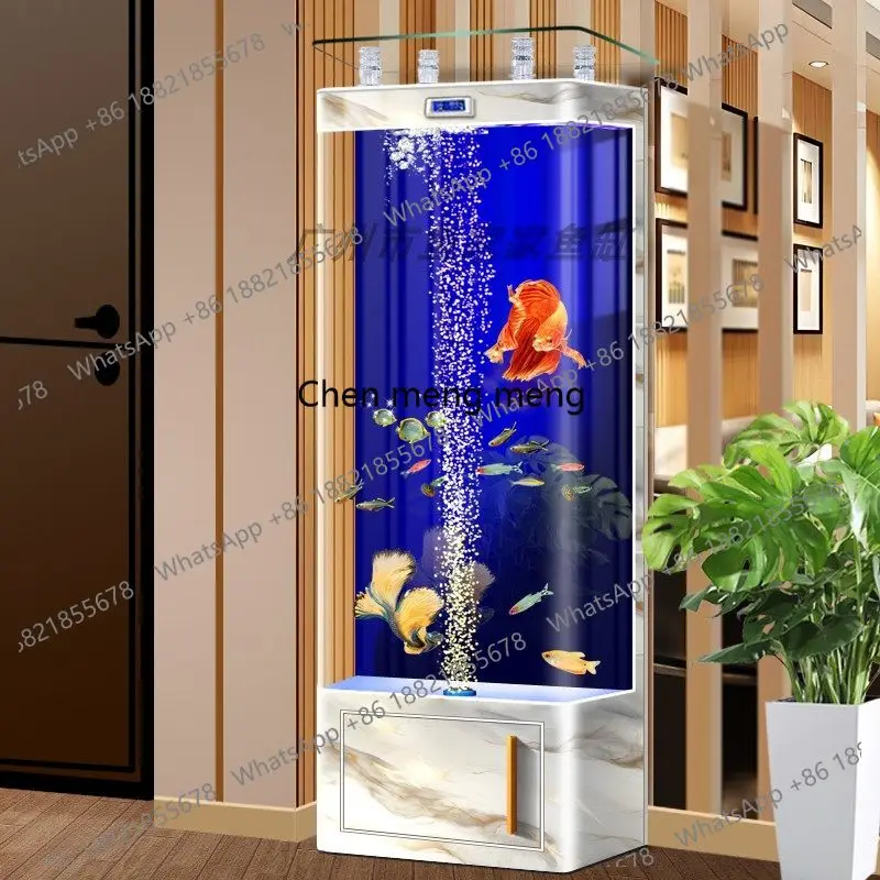 

Интеллектуальная система фильтрации и производства кислорода для аквариума F150, без трубных соединений, вертикальная, для гостиной и домашнего использования, золотистого цвета.