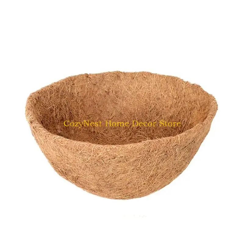 92MF Fiber Replacement Liner For Plastic Flower Pots Orchid-Flower Pots Balcony-Planting Coconut-Palm Wall Hanging Flower Pot