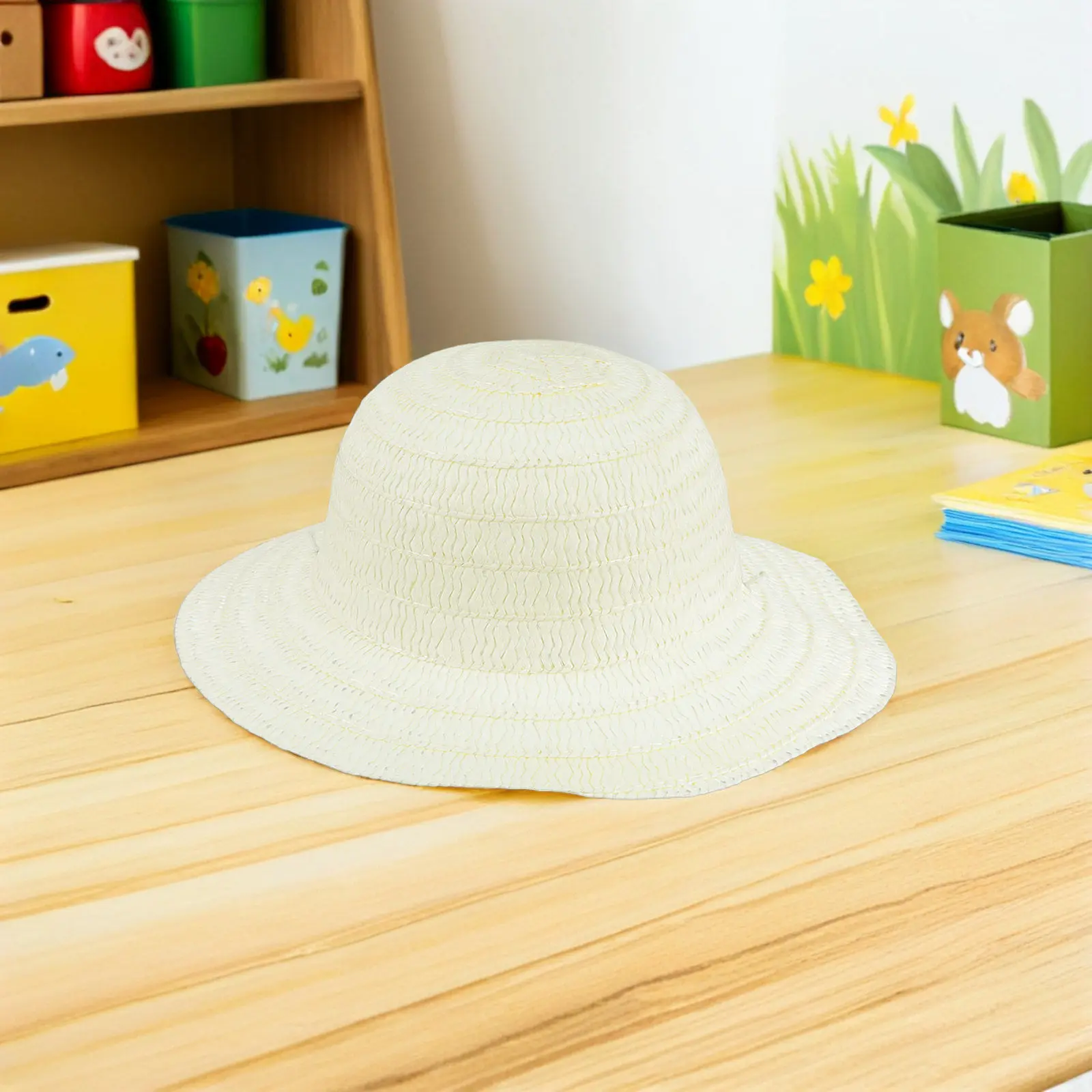 12pcs-blank-straw-hats-for-craft-kids-creative-diy-farmer-hats-hand-painted-sun-caps-for-boys-girls-arts-party-beach-costume