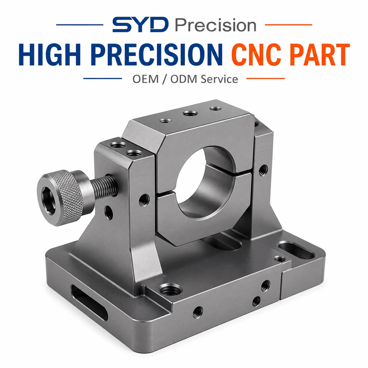 Custom Precision CNC Machined Parts Aluminum Metal Components OEM Service for Machinery