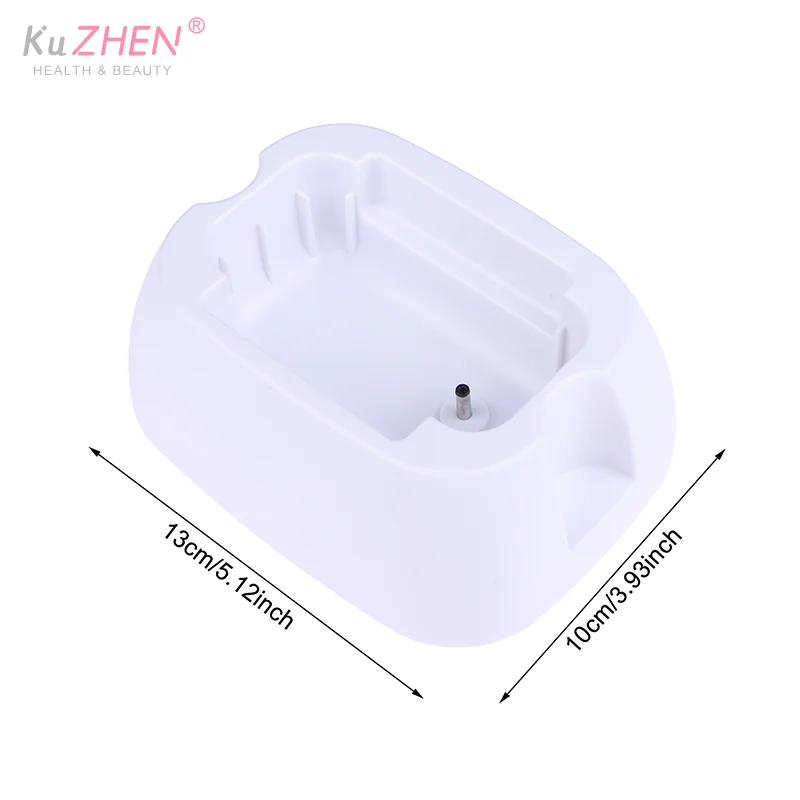 Base in plastica da 1 pezzo per accessori per trapano per unghie Base robusta per tutti i tipi di lucidatrice per unghie Uso domestico e in salone