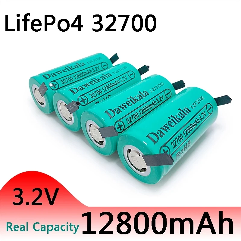 Batería original LiFePO4 100% V, 3,2 mAh, 35A, descarga continua, máximo 55A, alta potencia, níquel, bricolaje