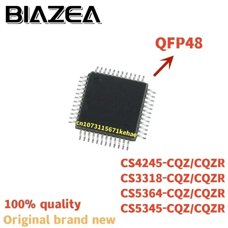 1piece CS4245-CQZ/CQZR CS3318-CQZ/CQZR CS5364-CQZ/CQZR CS5345-CQZ/CQZR QFP48 Chipset