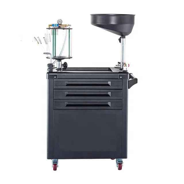 61 Piece Pumping Unit Tool Car Integrated Pneumatic Waste Oil Recovery Tool Car